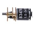 Bürsten-DC-Getriebemotor 10:1 Stirnradgetriebe 3V 250mA 1.57Nmm 24.3mm